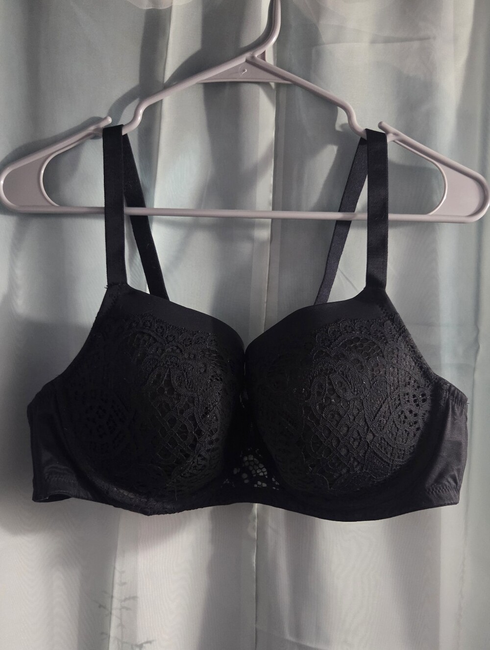 Auden Black Lace T-Shirt Bra